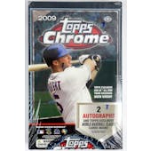 2009 Topps Chrome Baseball Hobby Box (Reed Buy)
