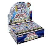 Yu-Gi-Oh Power of the Elements Booster 12-Box Case (Presell)