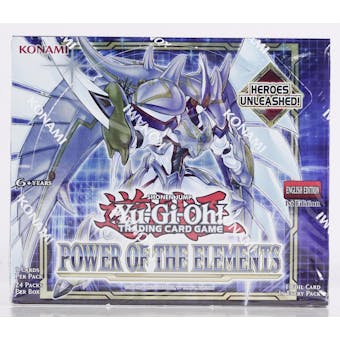 Yu-Gi-Oh Power of the Elements Booster Box