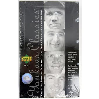 2004 Upper Deck Yankees Classics Baseball Hobby Box (Reed Buy)
