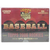 2006 Topps Rookies - 1952 Edition Baseball Hobby Box (Reed Buy)