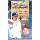2002 Bowman Draft Picks & Prospects Baseball Hobby Box (Reed Buy)