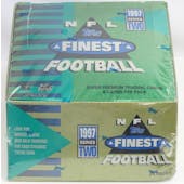 1997 Topps Finest Series 2 Football Hobby Box (Reed Buy)