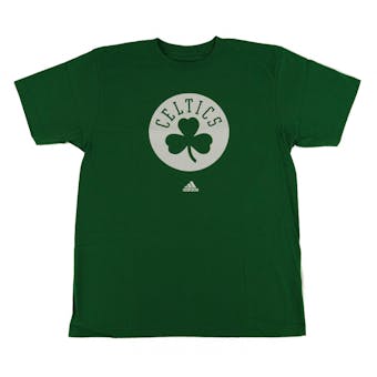 Boston Celtics Green Adidas Cloverleaf T-Shirt (Adult L)