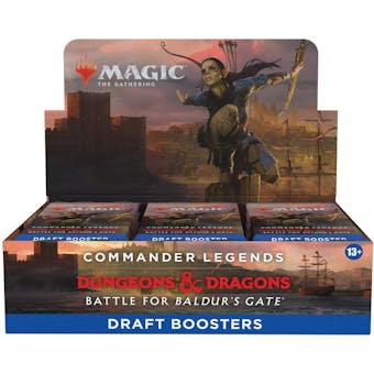 Magic The Gathering Commander Legends: Battle for Baldur's Gate Draft Booster Box (Presell)