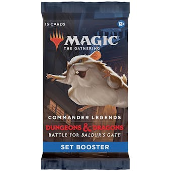 Magic The Gathering Commander Legends: Battle for Baldur's Gate Set Booster Pack
