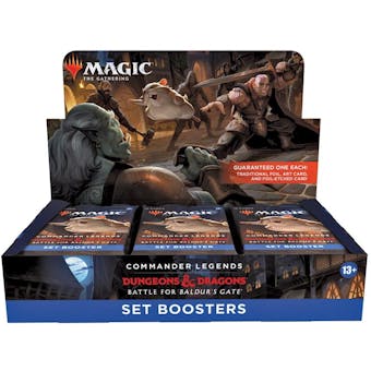 Magic The Gathering Commander Legends: Battle for Baldur's Gate Set Booster 6-Box Case (Presell)