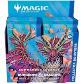 Magic The Gathering Commander Legends: Battle for Baldur's Gate Collector Booster 6-Box Case (Presell)