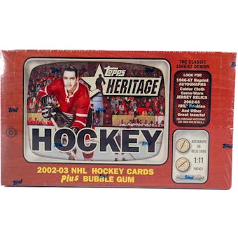 2002/03 Topps Heritage Hockey Hobby Box