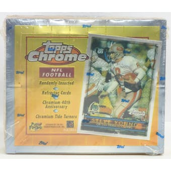 1996 Topps Chrome Football Hobby Box (Reed Buy)