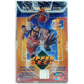 1993/94 Upper Deck 3D Pro View Basketball Hobby Box (Reed Buy)