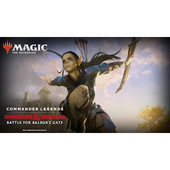 Magic The Gathering Commander Legends: Battle for Baldur's Gate Commander 4-Deck Case (Presell)