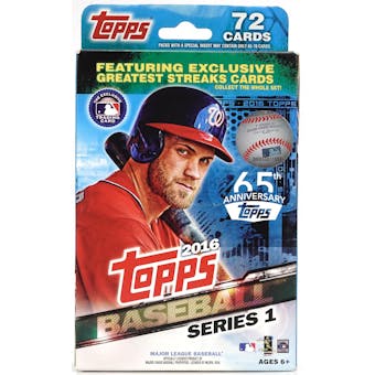 2016 Topps Series 1 Baseball Hanger Box