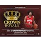 2021/22 Panini Crown Royale Basketball Hobby 16-Box Case