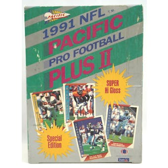 1991 Pacific Plus Series 2 Football Wax Box (Reed Buy)