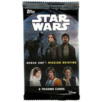 Star Wars Rogue One: Mission Briefing Pack (Topps 2016)