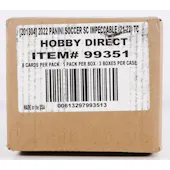 2021/22 Panini Impeccable Premier League EPL Soccer Hobby 3-Box Case