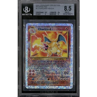 Pokemon Legendary Collection Reverse Foil Charizard 3/110 BGS 8.5 (8.5, 8.5, 9, 9)
