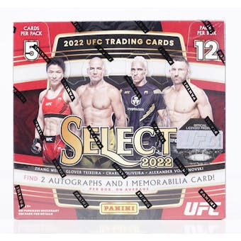 2022 Panini Select UFC Hobby 1-Box - DACW Live 12 Spot Random Pack Break #4