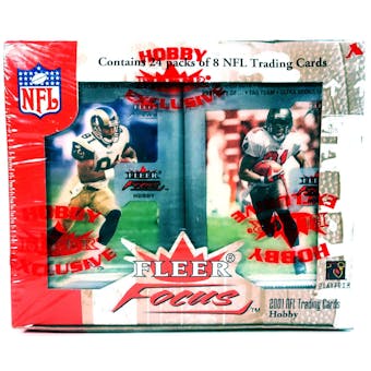 2001 Fleer Focus Football Hobby Box (Reed Buy)