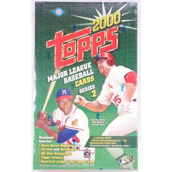 2000 Topps Series 2 Baseball Hobby Box (Reed Buy)