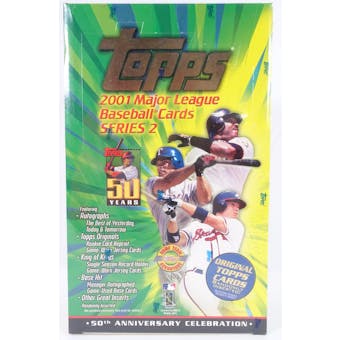 2001 Topps Series 2 Baseball Jumbo Box (Reed Buy)