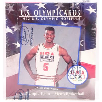 1992 Impel OlympiCards Box (Reed Buy)