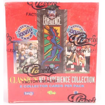 1994 Classic NFL Experience Football Hobby Box (Reed Buy)