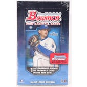 2007 Bowman Baseball Hobby Box (Reed Buy)
