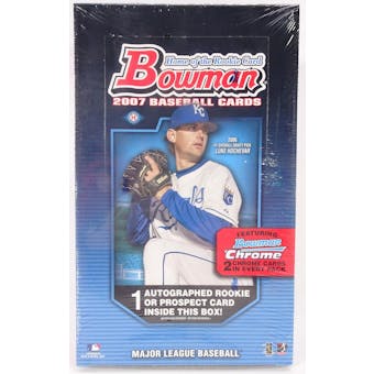 2007 Bowman Baseball Hobby Box (Reed Buy)