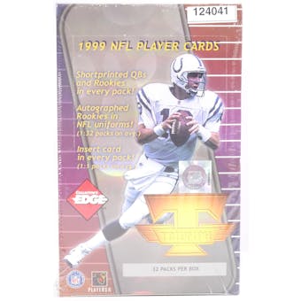 1999 Collector's Edge Triumph Football Hobby Box (Reed Buy)