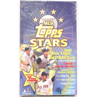 1999 Topps Stars Baseball Hobby Box (Reed Buy)