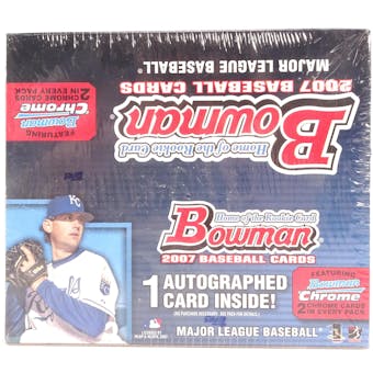 2007 Bowman Baseball 24-Pack Box (Reed Buy)