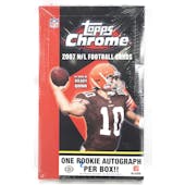 2007 Topps Chrome Football Hobby Box (Reed Buy)