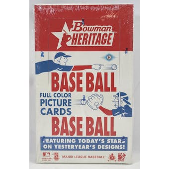 2006 Bowman Heritage Baseball Hobby Box (Reed Buy)