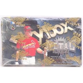 1999 Skybox Metal Universe Baseball Hobby Box (Reed Buy)