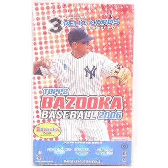 2006 Topps Bazooka Baseball Hobby Box (Reed Buy)