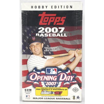 2007 Topps Opening Day Baseball Hobby Box (Reed Buy)