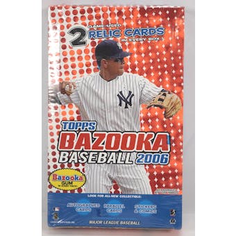 2006 Topps Bazooka Baseball 24-Pack Box (Reed Buy)