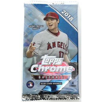 2018 Topps Chrome Baseball Mega Pack