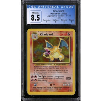 Pokemon Legendary Collection Charizard 3/110 CGC 8.5