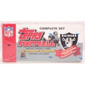 2005 Topps Factory Team Set Football (Box) (Oakland Raiders) (Reed Buy)