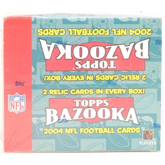 2004 Topps Bazooka Football 24 Pack Box (Reed Buy)