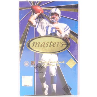 1998 Collector's Edge Masters Football Hobby Box (Reed Buy)
