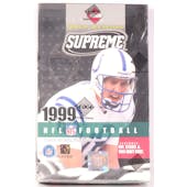 1999 Collector's Edge Supreme Football Hobby Box (Reed Buy)
