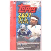 2001 Topps Football Hobby Box (Reed Buy)