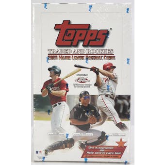 2003 Topps Traded & Rookies Baseball 24 Pack Box (Reed Buy)