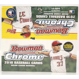 2010 Bowman Chrome Baseball 24-Pack Box (Reed Buy)