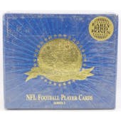 1996 Collector's Edge Presidents Reserve Series 2 Football Hobby Box (Reed Buy)