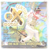 1999 Fleer Skybox E-X Century Baseball Hobby Box (Reed Buy)